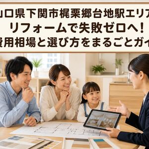 リフォーム 山口県下関市梶栗郷台地駅