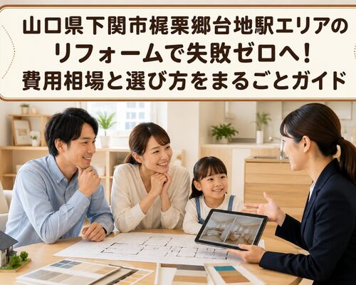 リフォーム 山口県下関市梶栗郷台地駅